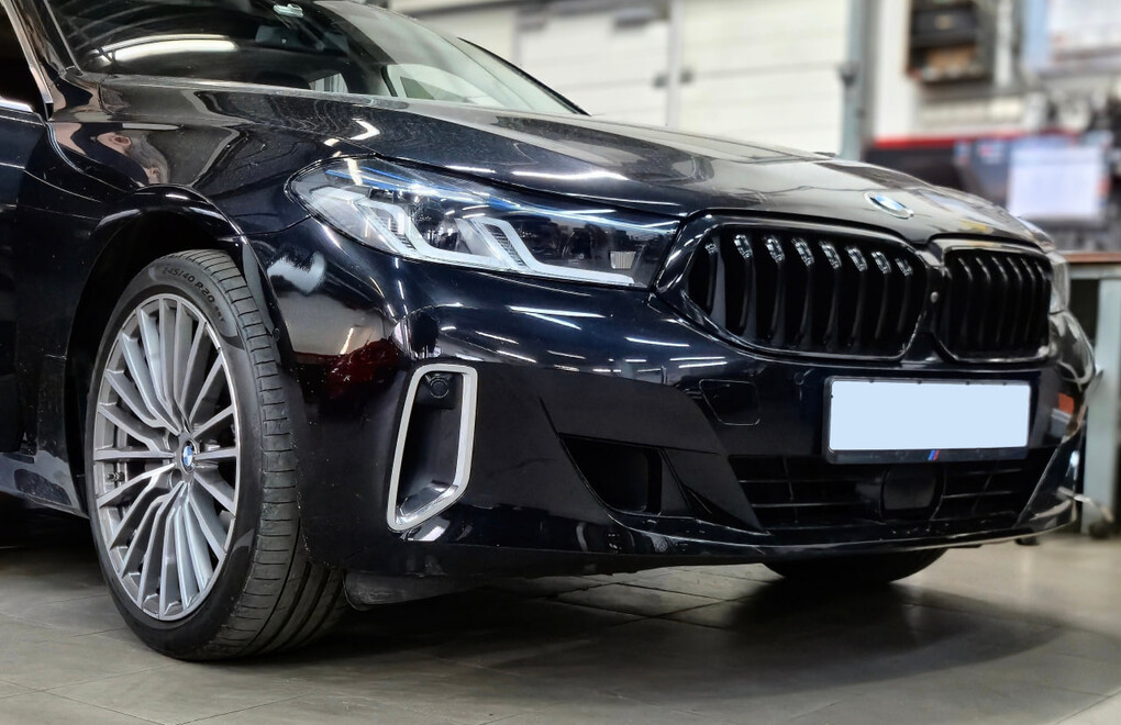 BMW G32 6 GT 640i xDrive — дооснащение BMW и установка видеорегистратора