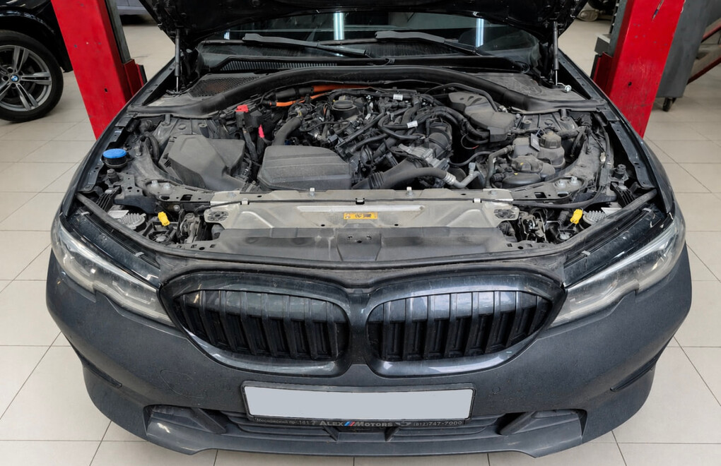 BMW G21 320e xDrive Hybrid — плановое ТО BMW Hybrid и обслуживание гибридной системы