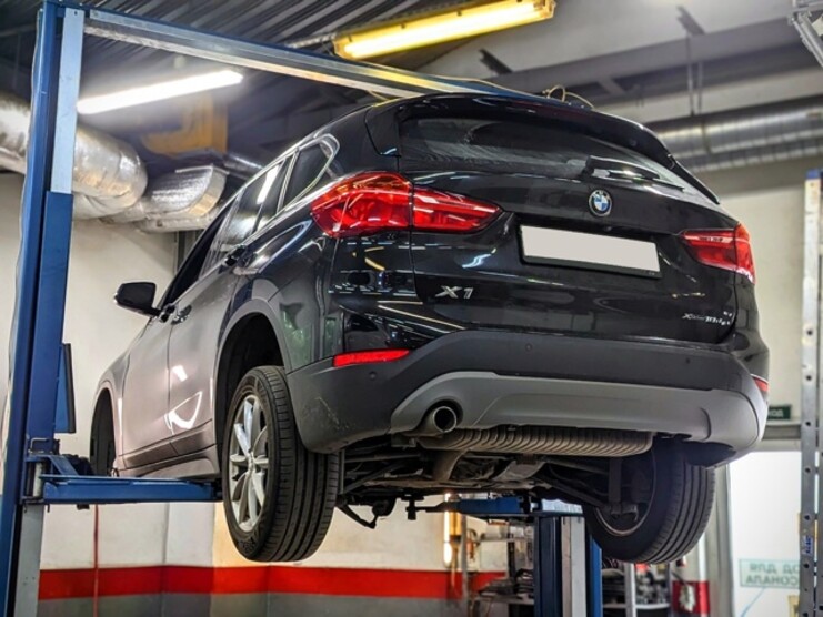 BMW X1 F48 d - обновление ходовой и тормозной системы