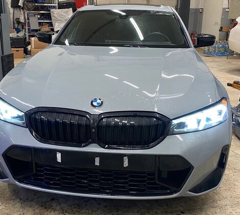 BMW M 340i - плановое техническое обслуживание, включая проверку основных узлов и систем, замену масла и фильтров