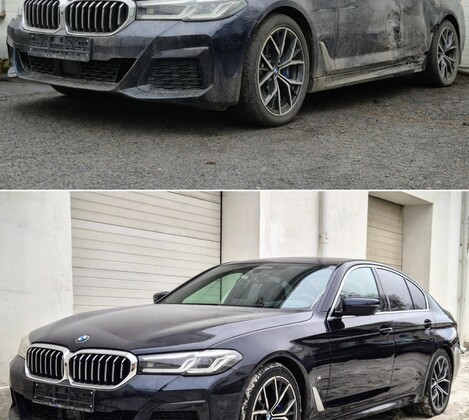 BMW 530i xDrive G30 - восстановление после ДТП