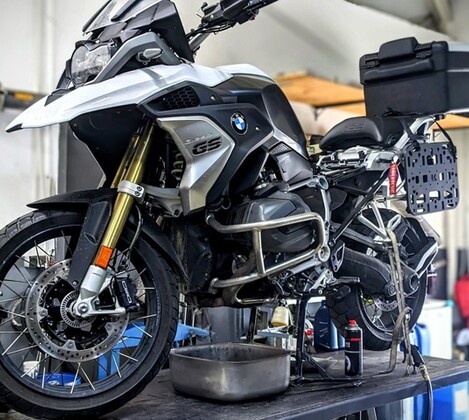 Мотоцикл BMW R 1250 GS - подготовка к летнему сезону