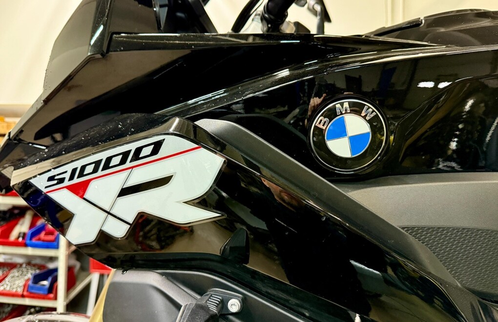 BMW S1000XR 2024 г.в. - сервисное обслуживание мотоцикла после обкатки