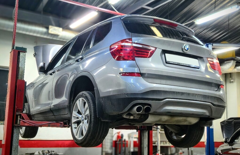 BMW X3 F25 - ремонт утечки охлаждающей жидкости в контуре турбонагнетателя