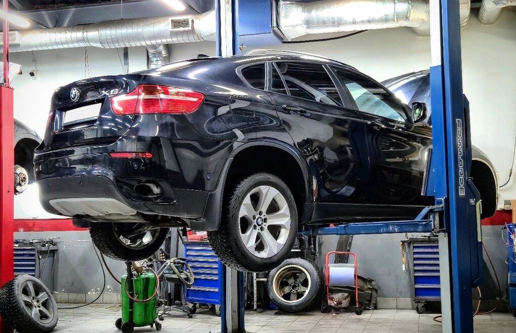 BMW X6 E71 - комплекс работ по подвеске, управлению и финальной подготовке автомобиля