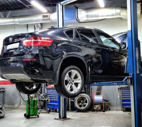 BMW X6 E71 - комплекс работ по подвеске, управлению и финальной подготовке автомобиля
