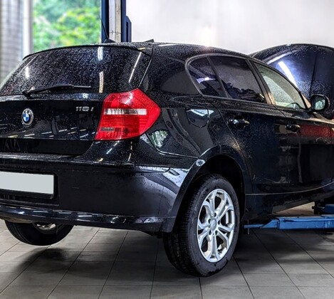 BMW 116 E87 - комплексное восстановление комфорта и безопасности