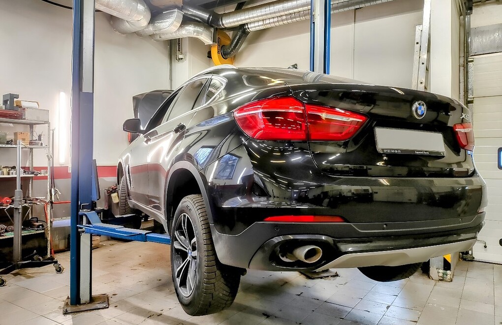 BMW X6 F16 d - промывка сажевого фильтра