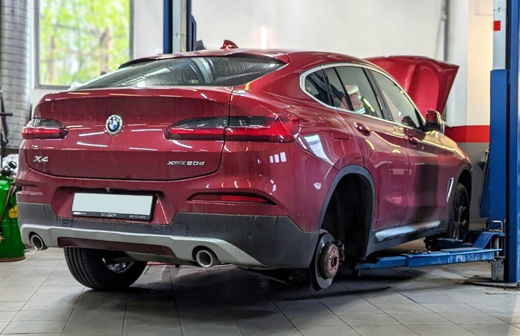 BMW X4 G02 20D - плановое ТО и устранение выявленных неисправностей