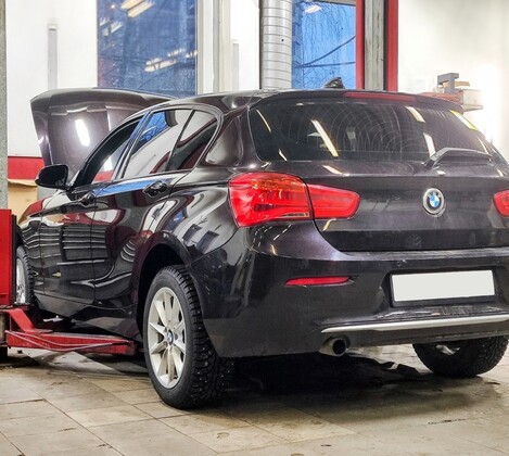 BMW 118 серии F20 - комплексное обслуживание автомобиля