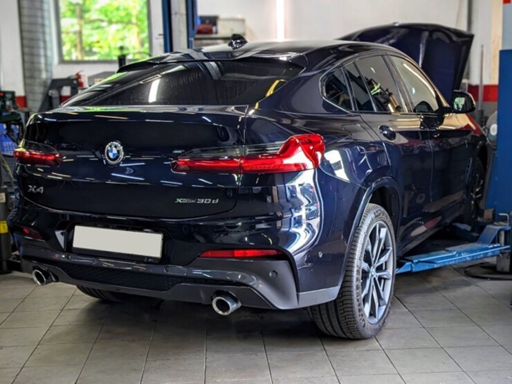 BMW X4 20d G02 - комплексное восстановление ходовой и систем двигателя