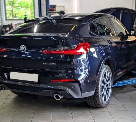BMW X4 20d G02 - комплексное восстановление ходовой и систем двигателя