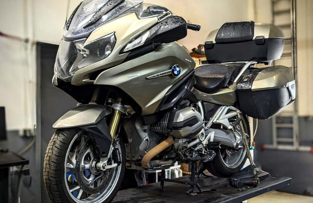 Мотоцикл BMW R1200RT - сервисное обслуживание с полной диагностикой узлов