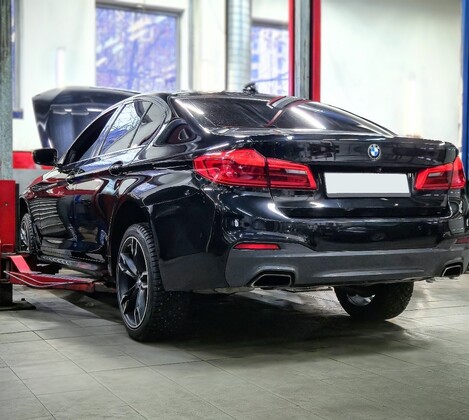 BMW 530i G30 xDrive - поддержание всех систем в идеальном состоянии