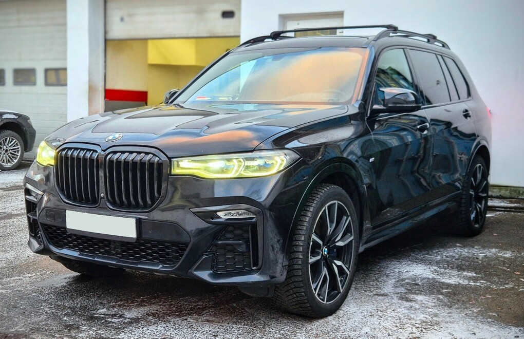 BMW X7 xDrive 30d - плановое ТО и обслуживание впуска