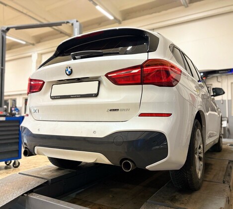 BMW X1 F48 - комплексное обслуживание BMW с акцентом на безопасность и регламентные процедуры
