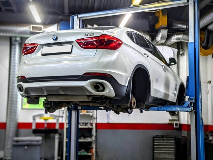 BMW X6 F16 d - диагностика и ремонт ходовой части
