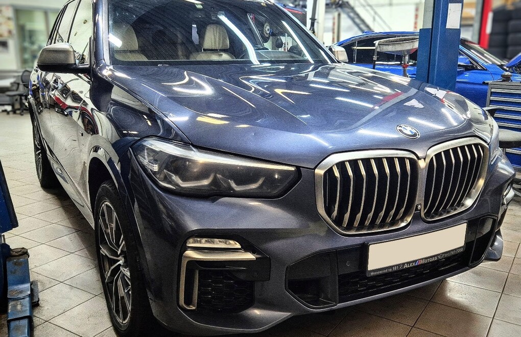 BMW X5 M50d G05 - плановое обслуживание с акцентом на надёжность и корректную работу основных систем
