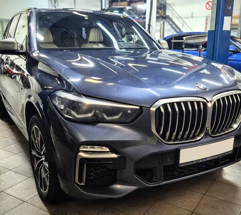 BMW X5 M50d G05 - плановое обслуживание с акцентом на надёжность и корректную работу основных систем