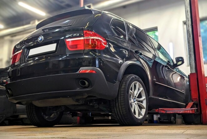 BMW X5 E70 - комплексное восстановление ходовой части