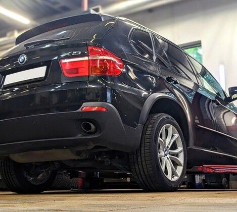 BMW X5 E70 - комплексное восстановление ходовой части