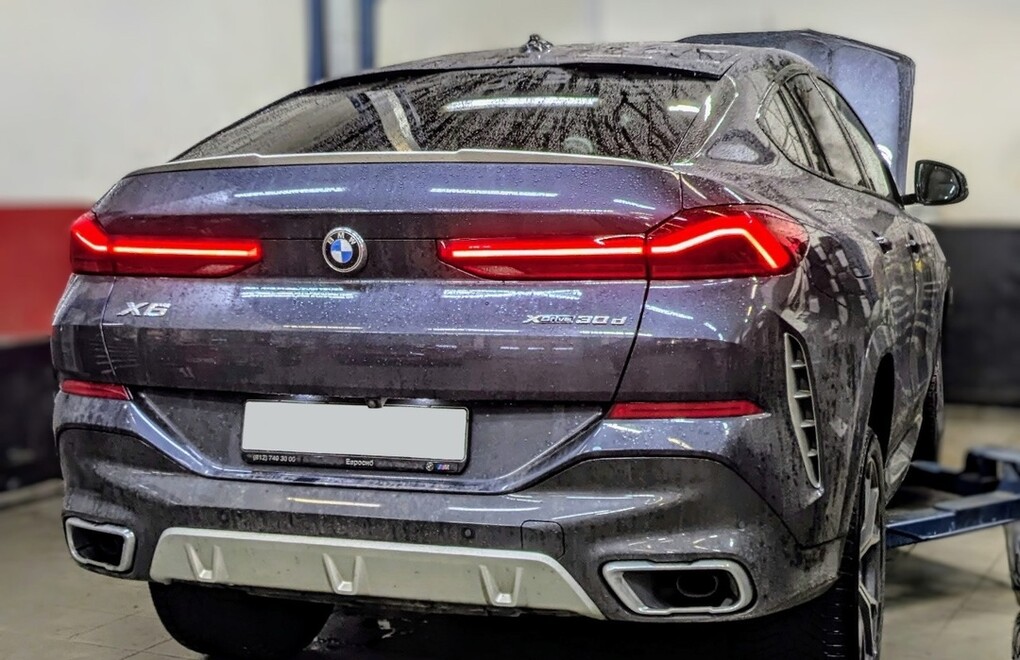 BMW X6 G06 30d - плановое ТО BMW по регламенту OilService