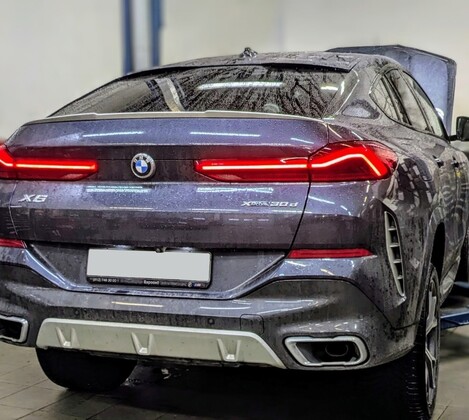 BMW X6 G06 30d - плановое ТО BMW по регламенту OilService
