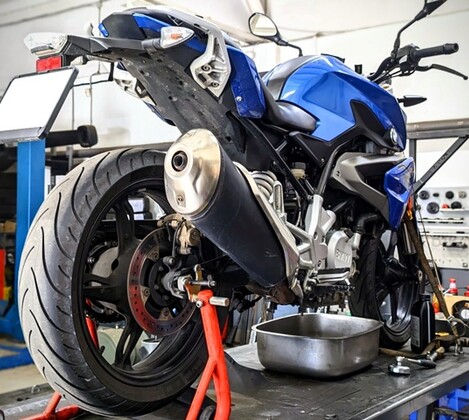 Мотоцикл BMW G310R - комплексное обслуживание