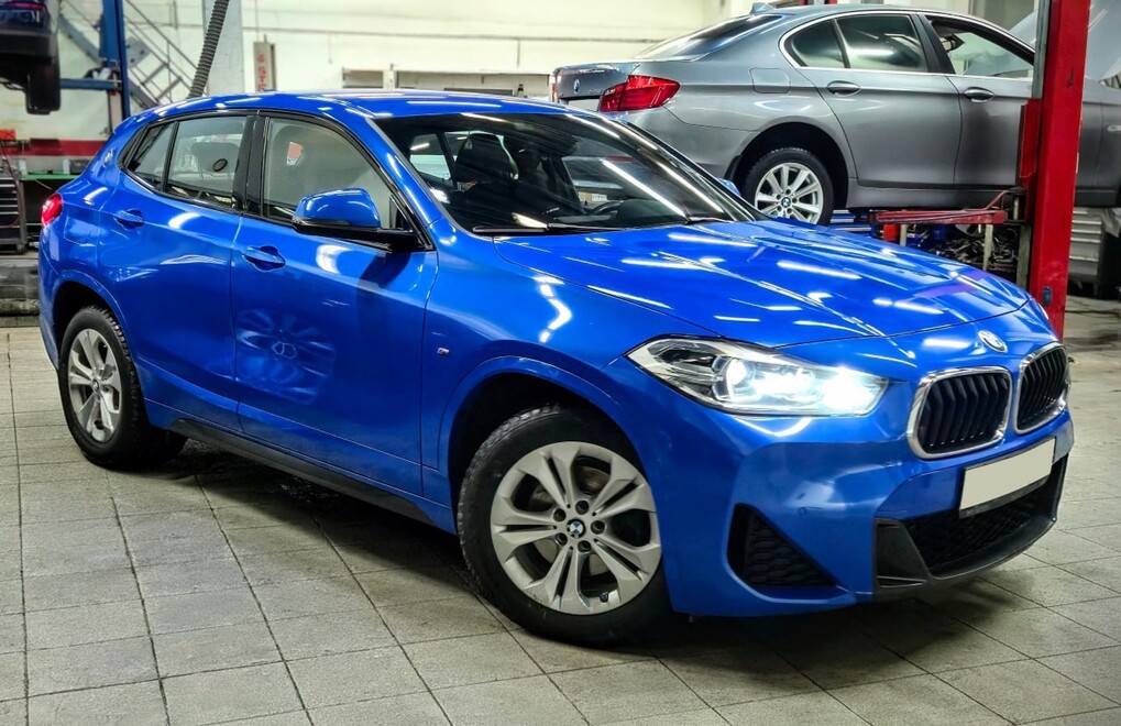 BMW X2 F39 d - замена демпфера крутильных колебаний