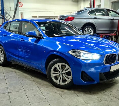 BMW X2 F39 d - замена демпфера крутильных колебаний