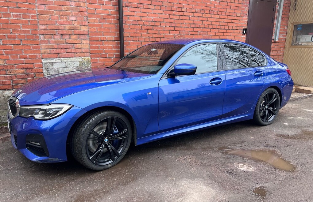 BMW 320d G20 - замена покрышек