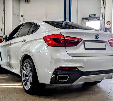 BMW X6 F16 D - возвращение к идеальной геометрии подвески