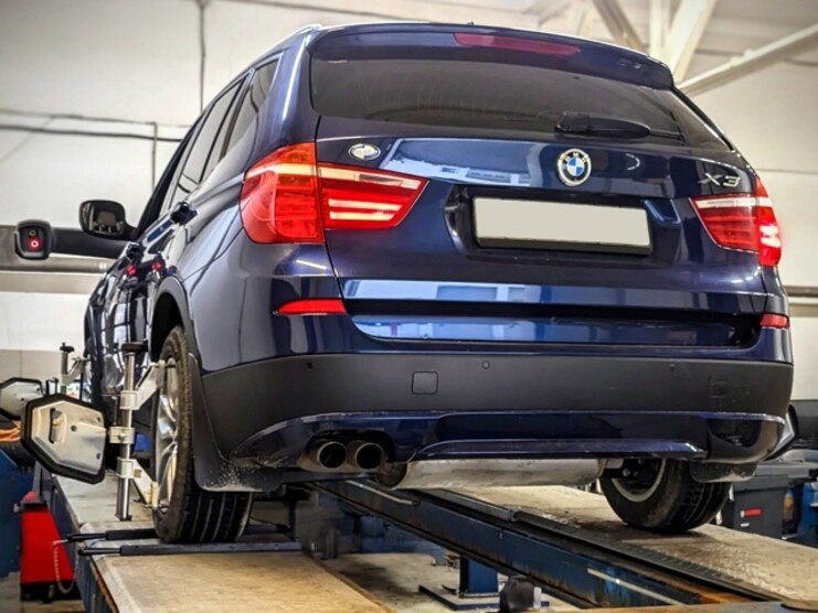 BMW X3 F25 i - комплексное обновление ходовой и систем