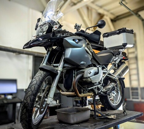 Мотоцикл BMW R1200GS - подготовка к новому сезону