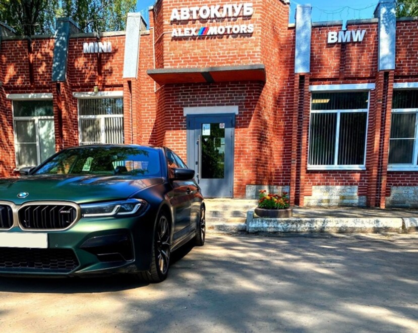 BMW M5 F90 - восстановление систем охлаждения для изумрудного спорткара