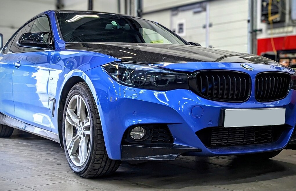 BMW 320d xDrive GT F34 - полное обновление тормозной системы и комплексное обслуживание