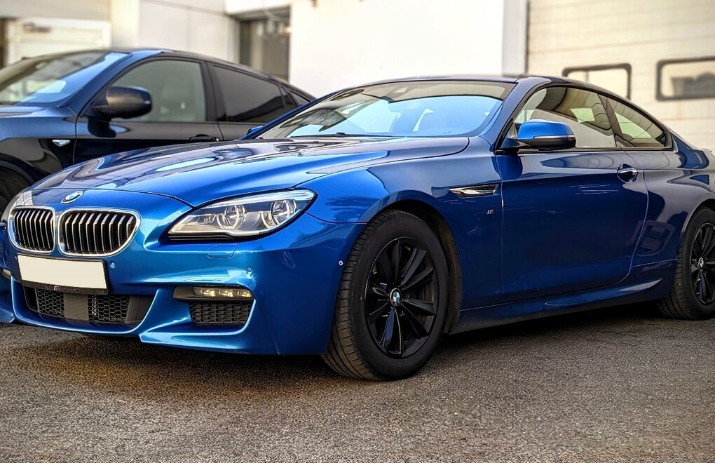 BMW 640d xDrive F13 - тактильное преображение руля