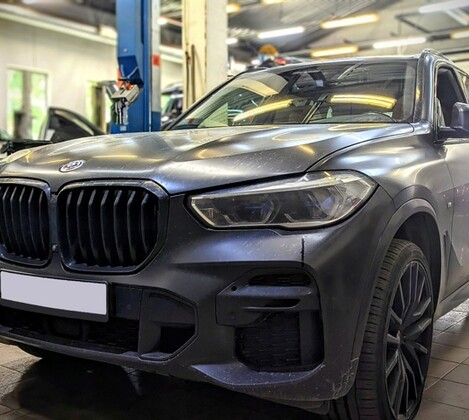 BMW X5 G05 40d - плановое ТО, диагностика и ремонт ходовой