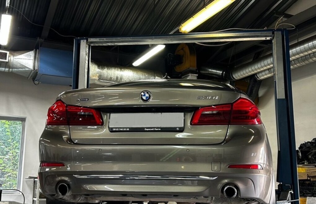 BMW 530i G30 - замена переднего левого ступичного подшипника