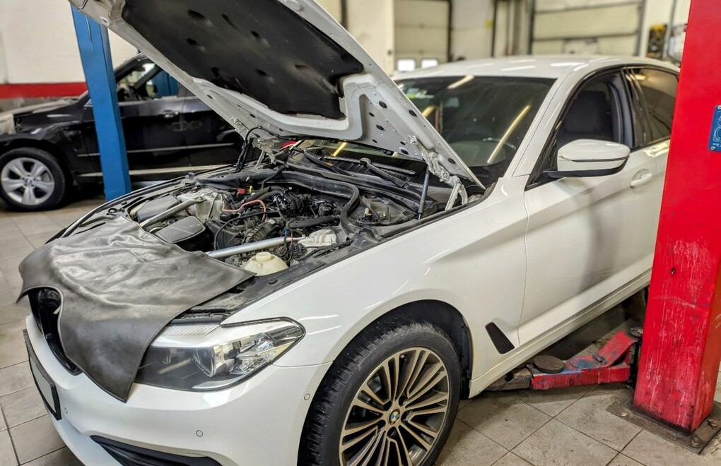 BMW 520d G30 - проведение комплексного технического обслуживания