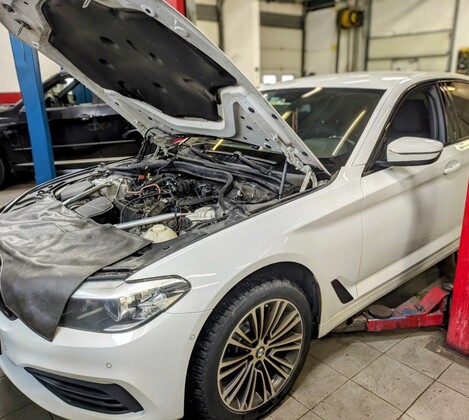 BMW 520d G30 - проведение комплексного технического обслуживания
