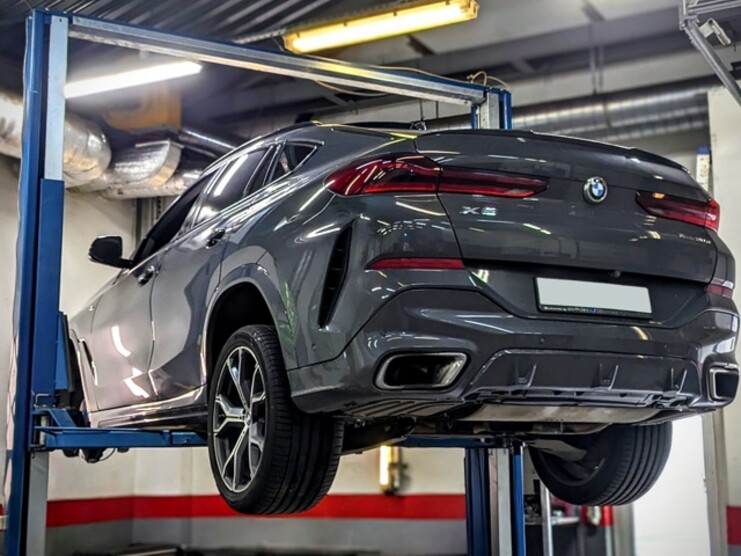 BMW X6 G06 30d - восстановление точной управляемости