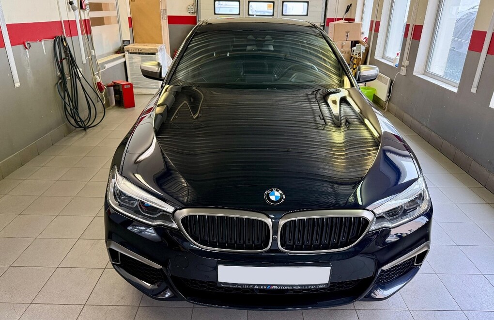 BMW 520d G30 - комплексная подготовка и экстерьерные работы