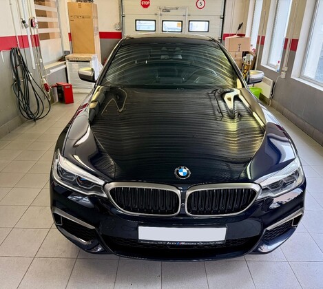 BMW 520d G30 - комплексная подготовка и экстерьерные работы