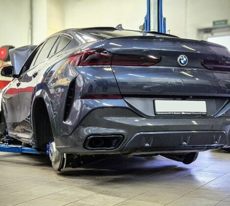 BMW X6 G06 40D - комплексное восстановление систем