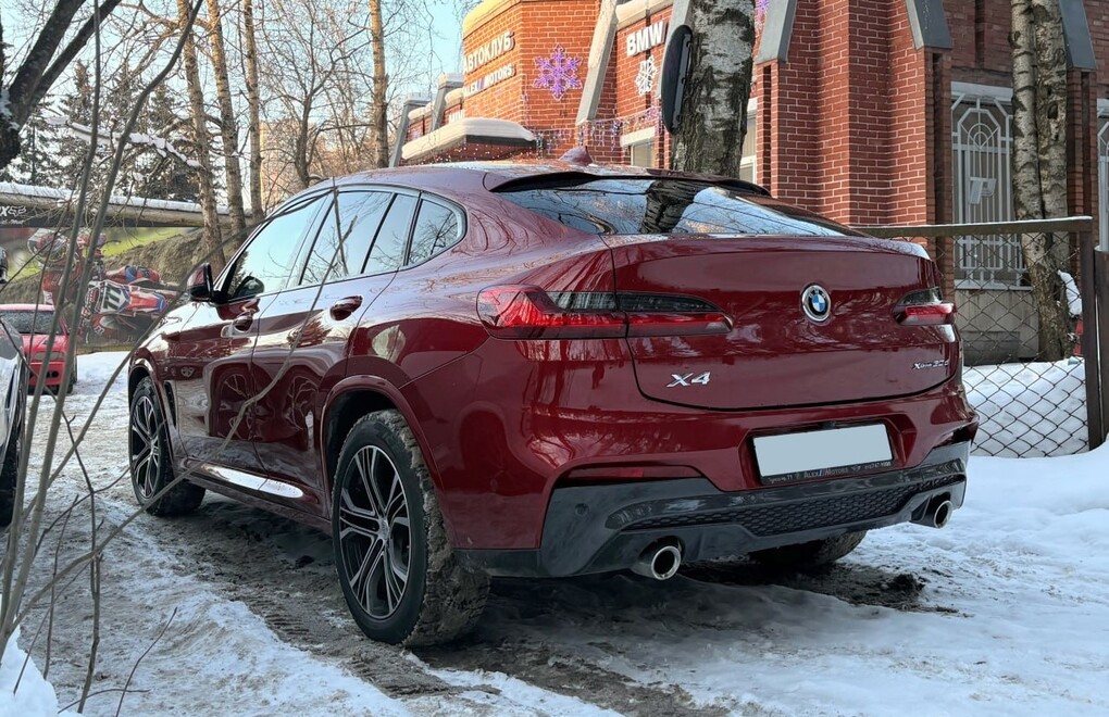 BMW X4 G02 30d - сервис с комплексной диагностикой и регламентным обслуживанием