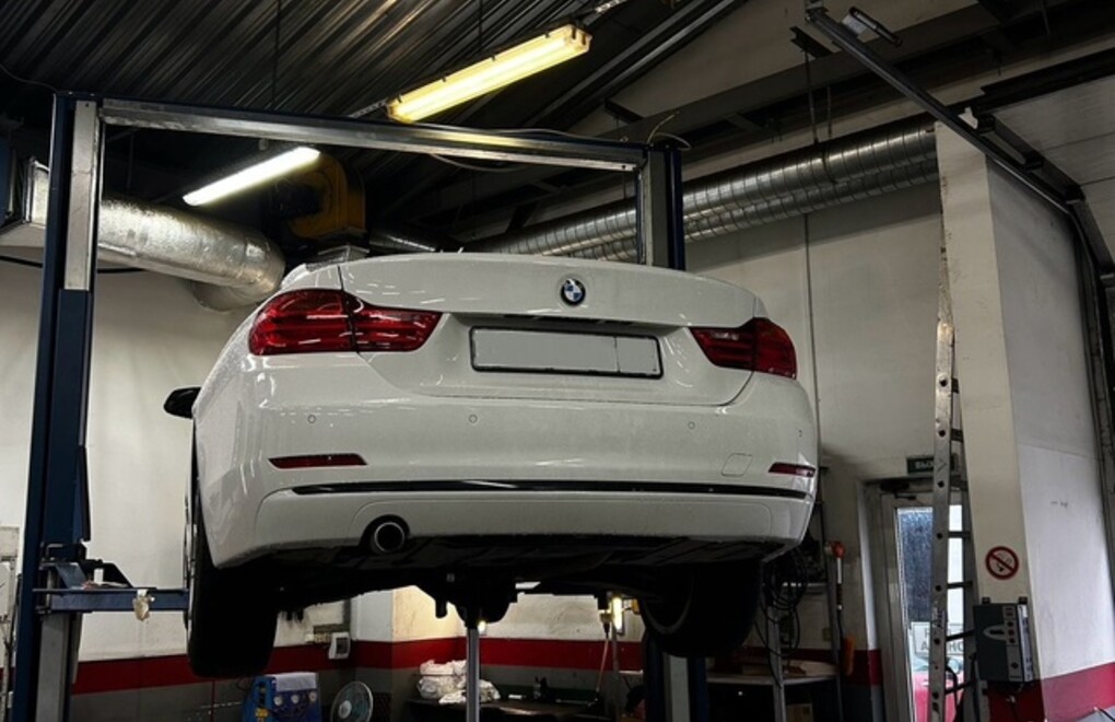 BMW 420 F32 - ремонт заднего редуктора